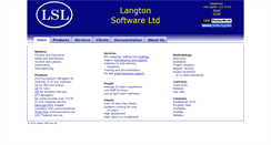 Desktop Screenshot of langton.com